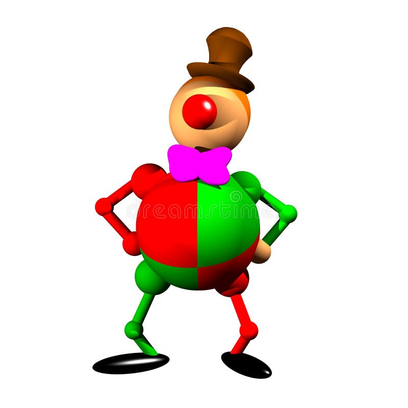 Clipart do palhaço ilustração do vetor Clipart do palhaço ilustração do vetor