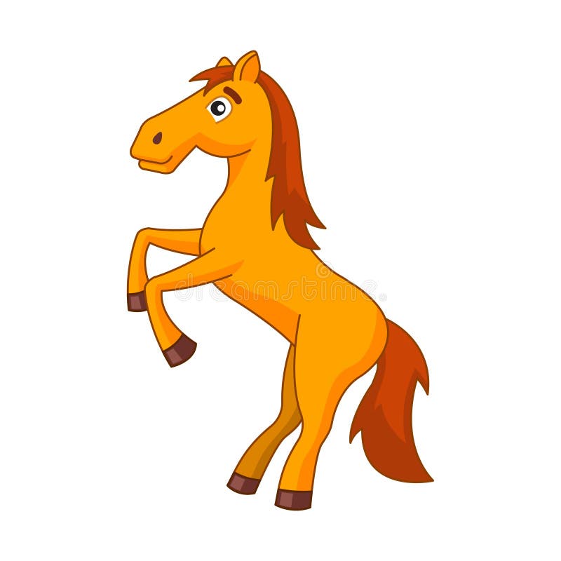 cartoon horse clipart