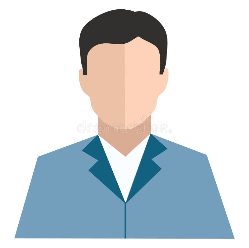 Clipart van een man in een blauw-gekleurde jas-kostuum-vector of kleurenillustratie vector illustratie Clipart van een man in een blauw-gekleurde jas-kostuum-vector of kleurenillustratie vector illustratie