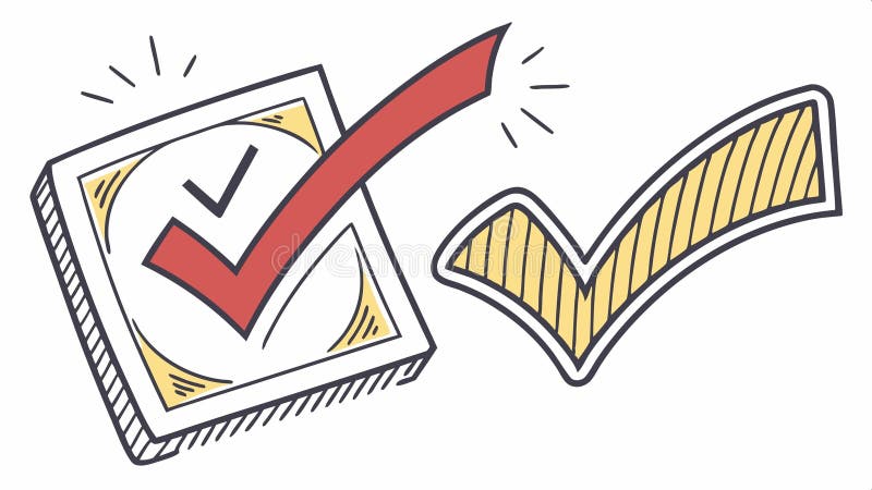Clipboard with big check, important task completed icon vector design Generative AI royalty free illustration