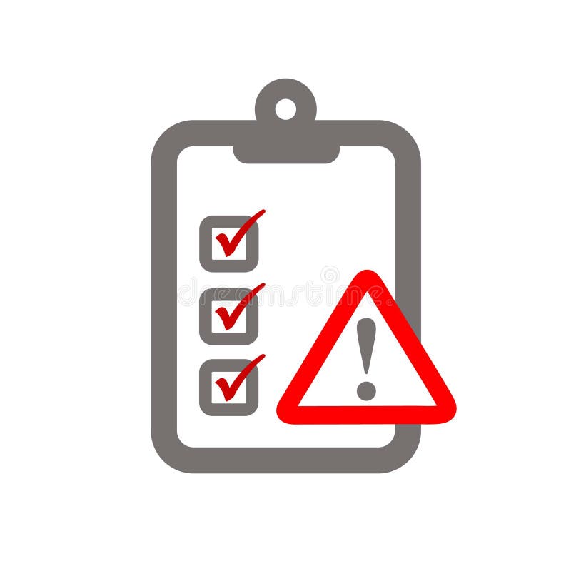 Clipboard With A Caution Or Hazard Sign Shows Hazard Assessment Or clipboard-with-a-caution-or-hazard-sign-shows-hazard-assessment-or