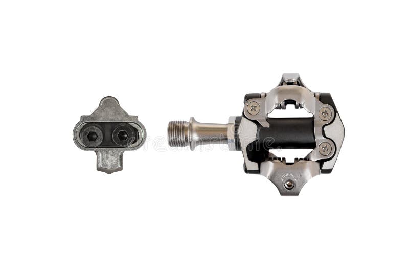 Clipless Pedal and Cleat for Mountain Bike Stock Image Image of system, exercise 90254289