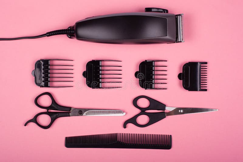 Old Barber Tools.set of Vintage Accessories and Tools for Shaving and