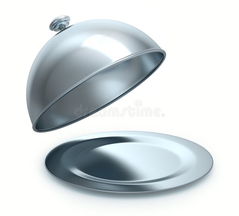 Cloche aberto ilustração royalty free Cloche aberto ilustração royalty free
