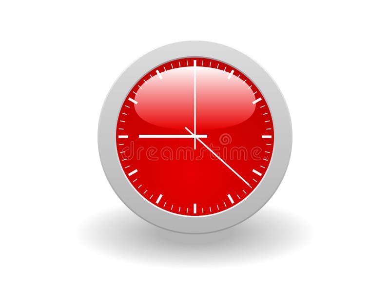 Clock vector illustration