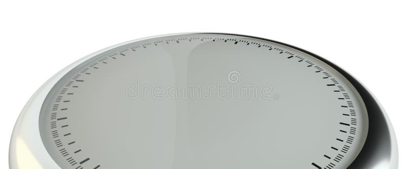 Clock Face without Numbers and Arrows Stock Illustration - Illustration
