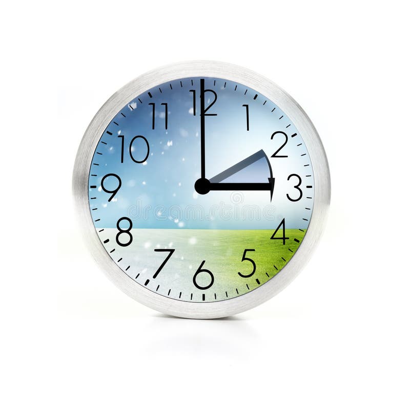 Daylight Saving Time. Change clock to summer time. Stock Photo by  ©FreedomMaster 185404958