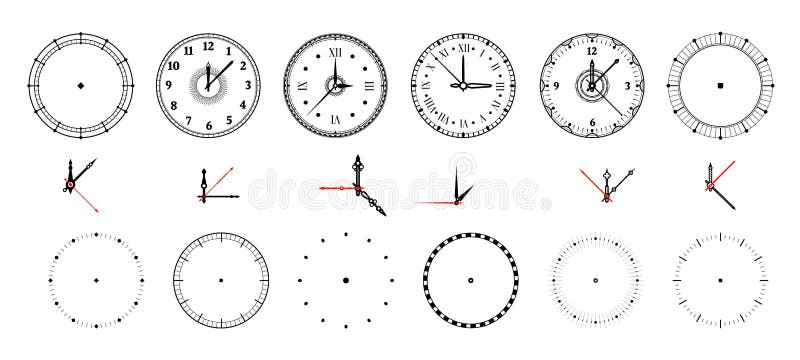 Vintage Clock Face Template Stock Illustrations – 482 Vintage Clock Face  Template Stock Illustrations, Vectors & Clipart - Dreamstime