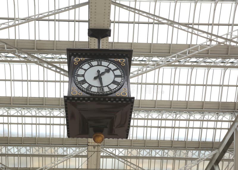 The clock of Glasgow Central train station. A view of the famous clock of Glasgow Central train station, which is a well known meeting point stock image The clock of Glasgow Central train station. A view of the famous clock of Glasgow Central train station, which is a well known meeting point stock image