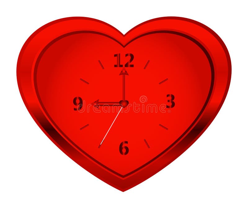 Clock heart