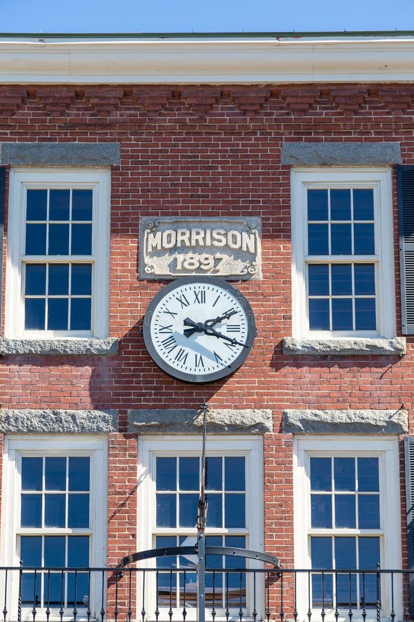 Old Morrison Building Vertical Stock Photo Image of buildings