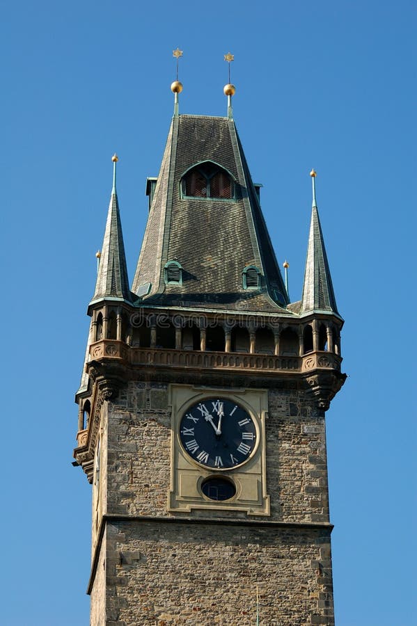 Clock tower royalty free stock photos