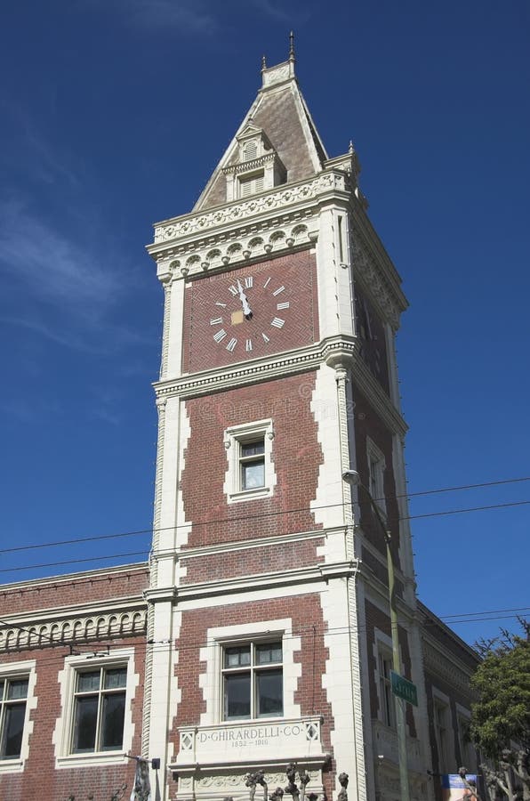 Clock tower stock photo