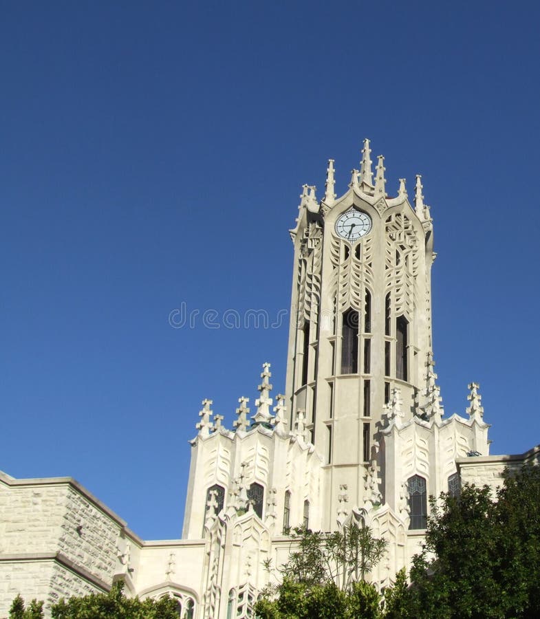 Clock tower building