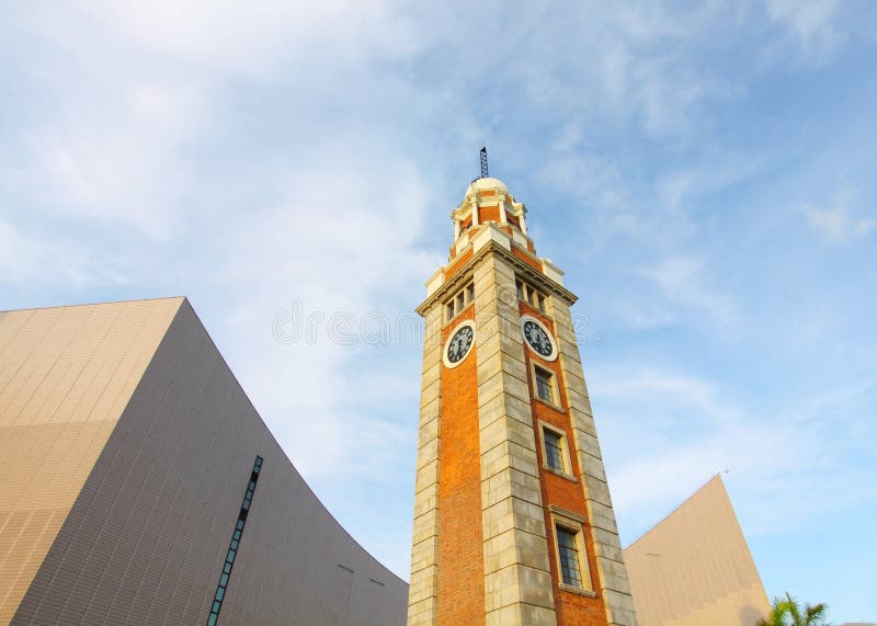 Clock tower in Hong Kong