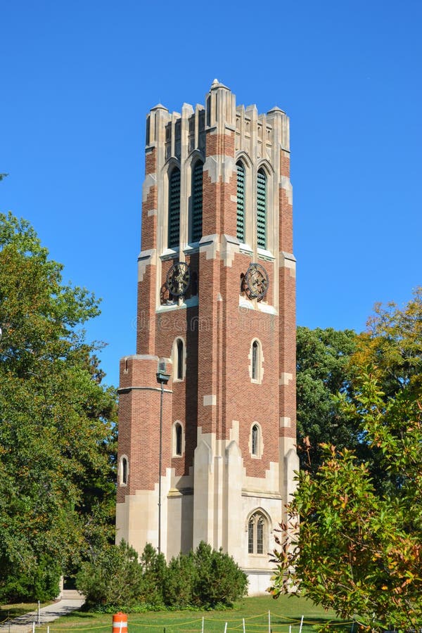 Clock Tower on Michigan State University Campus