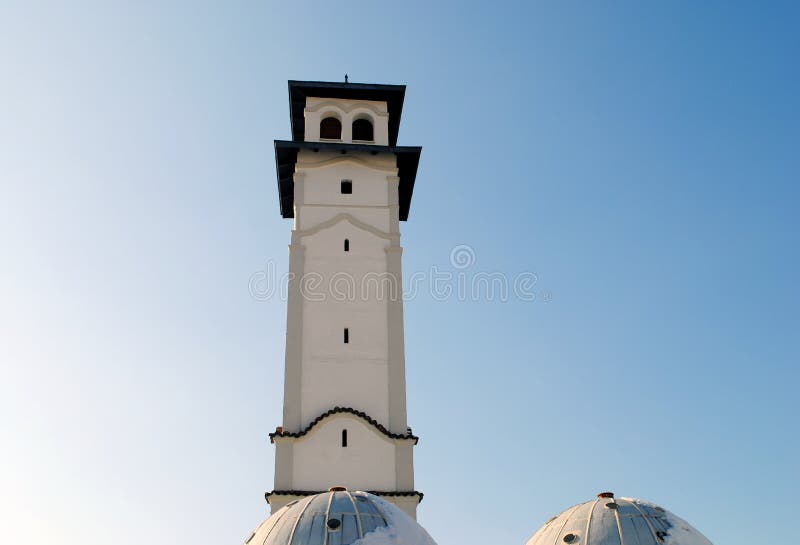 Clock tower, Prizren stock photography Clock tower, Prizren stock photography