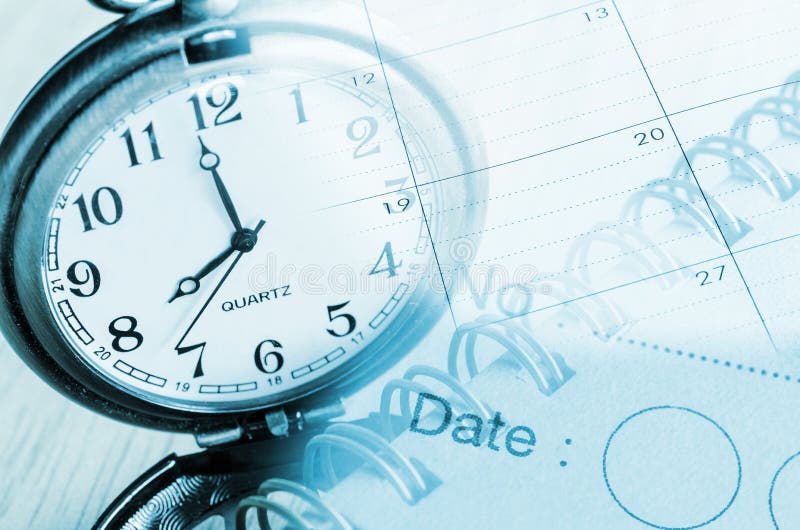 Clocks,calendar. stock images Clocks,calendar. stock images