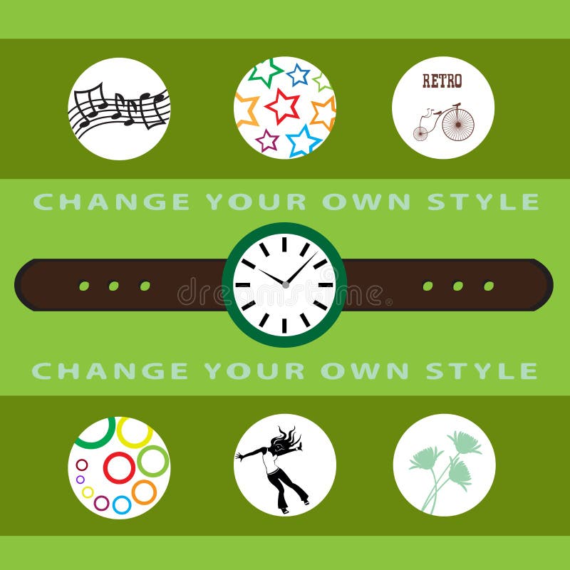 Clocks vector illustration Clocks vector illustration