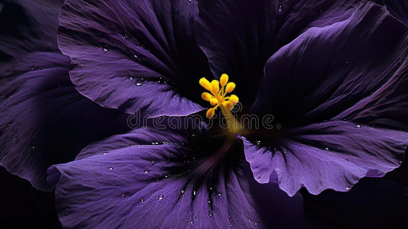 Floarea violet royalty free illustration