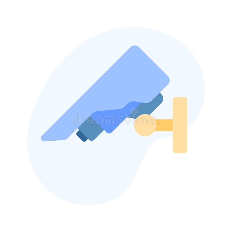 Close Circuit Television, Cctv Camera Surveillance Vector Design