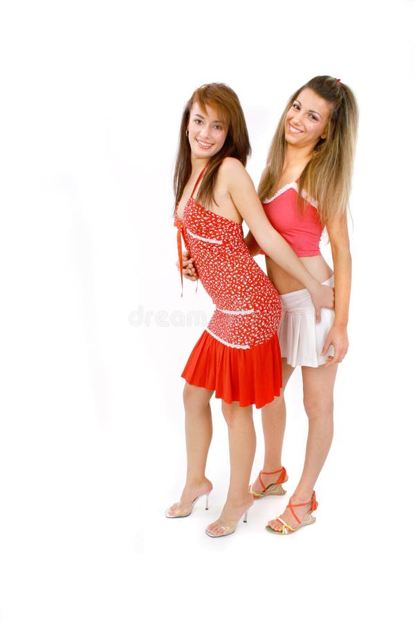 Teens In Mini Dress