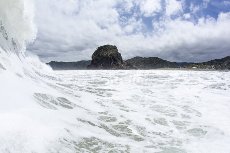 Close Out Wave stock image