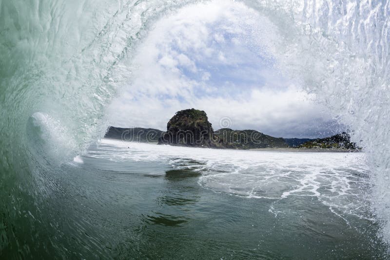 Close Out Wave stock image