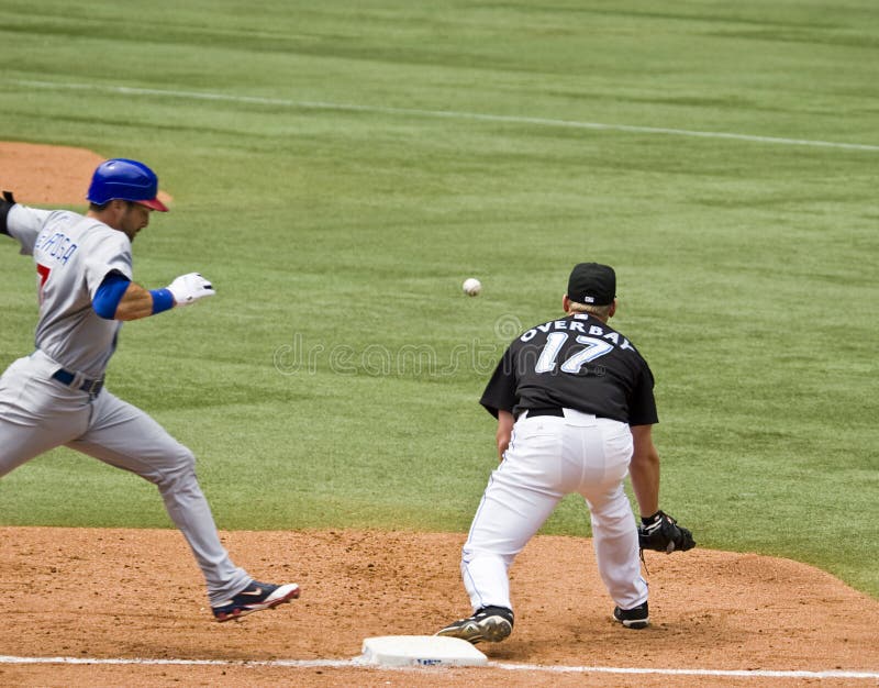Close Play At First Base Editorial Stock Image Image Of Home Close Play At First Base Editorial Stock Image Image Of Home