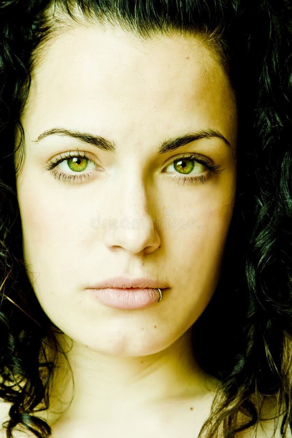 Close portrait stock photography