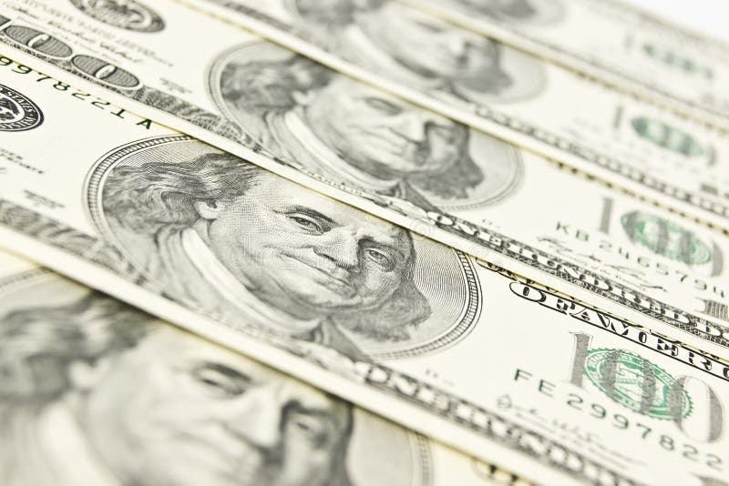 Close-up of American money