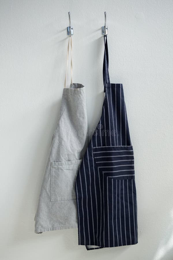 Aprons Hanging on Hooks with Vintage Feel Stock Image Image of food, maid 28852719
