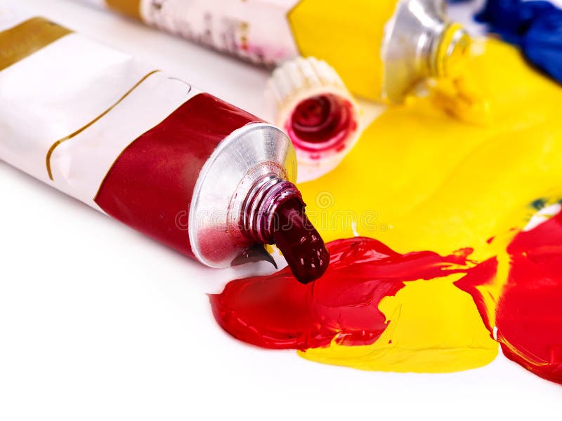 Spilled Paint on Carpet Insurance Claim Accident Stock Image Image of