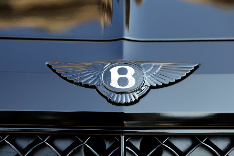 Bentley Logo on the Bonnet of a Black Car Editorial Photo - Image of june,  british: 150696091