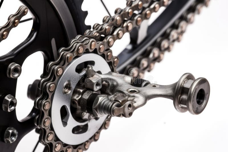 Bicycle gears and chain stock vector. Illustration of chain 18420547