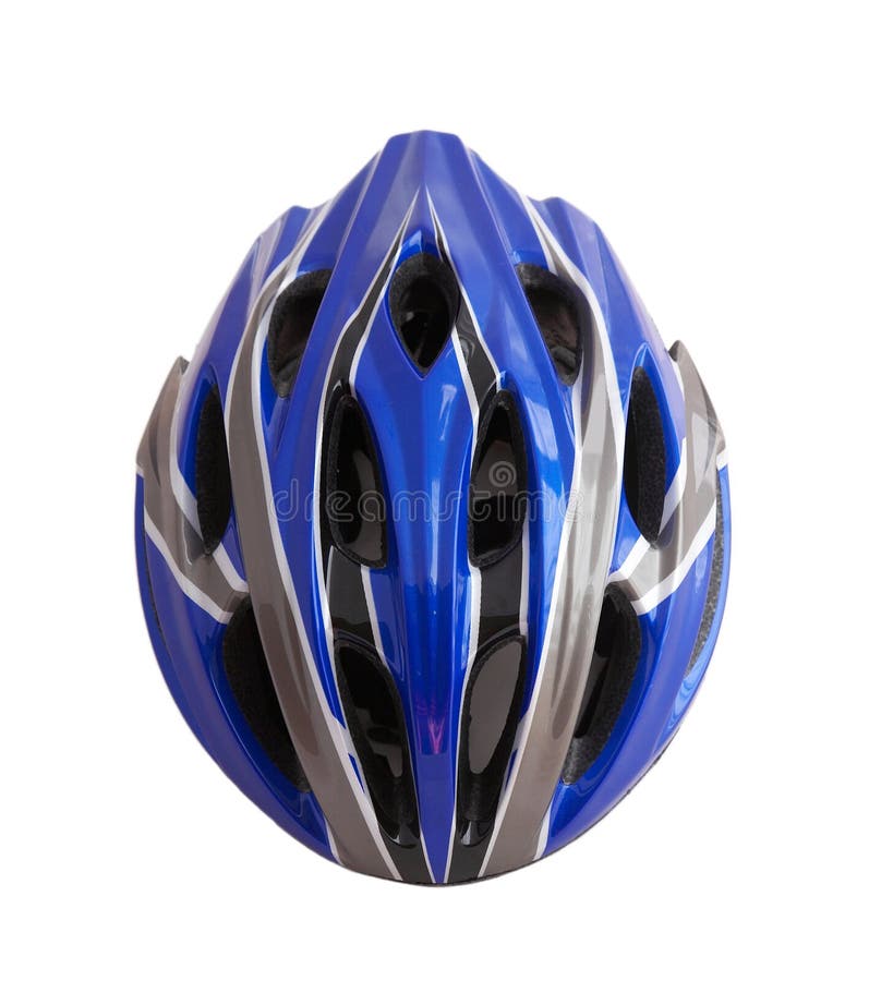 Close-up of bike helmet