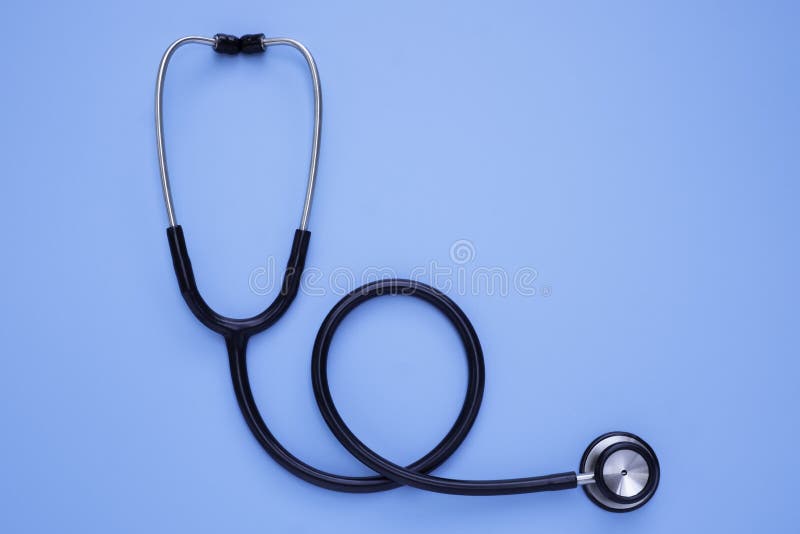 Close-up of Black Stethoscope of Doctor for Checkup on Blue Background. Stethoscope Equipment of Medical Use To Diagnose from Hear Stock Image - Image of attributes, doctor: 186147093 Close-up of Black Stethoscope of Doctor for Checkup on Blue Background. Stethoscope Equipment of Medical Use To Diagnose from Hear Stock Image - Image of attributes, doctor: 186147093