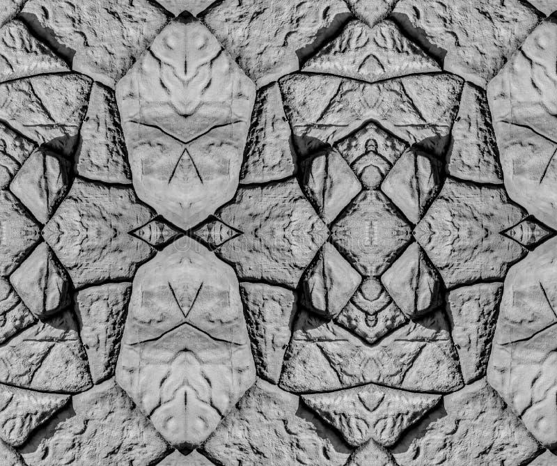 Black and white limestone wall texture background. royalty free stock photo