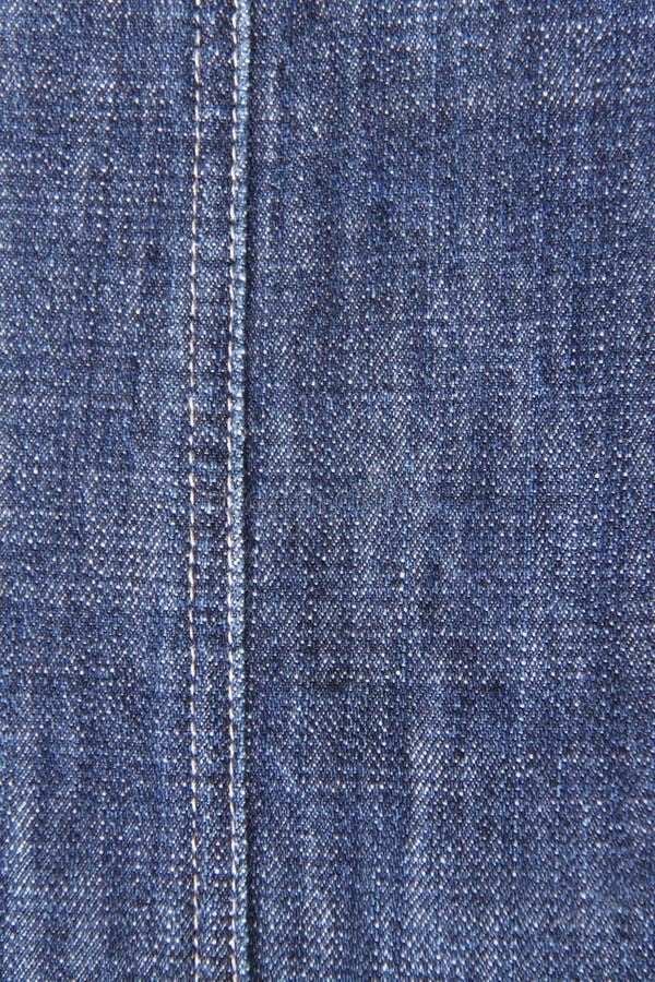 Close-up of the blue jeans