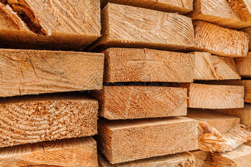 Board Pine Stack Building Materials High Parallel Folded Dry Building