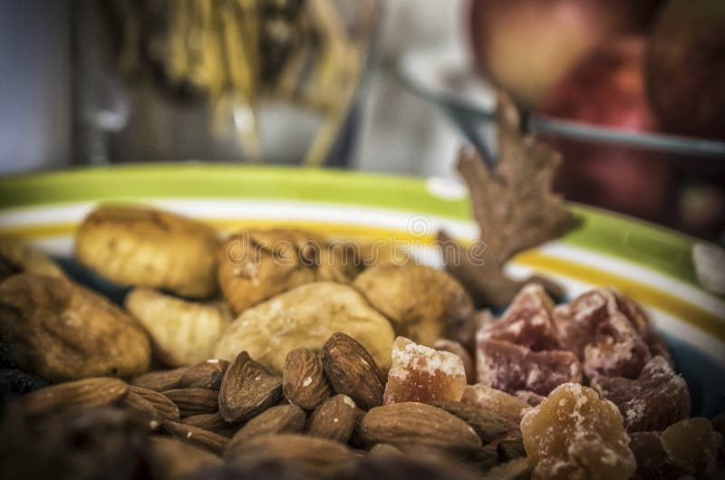 Dry Fruit on Christmas stock image. Image of holiday 167422089