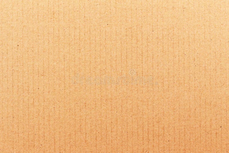 Close Up of Brown Craft Paper Texture for Background Stock Photo