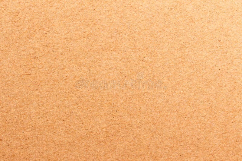 Close Up of Brown Craft Paper Texture for Background Stock Photo
