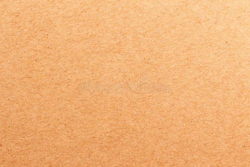 Close Up of Brown Craft Paper Texture for Background Stock Photo