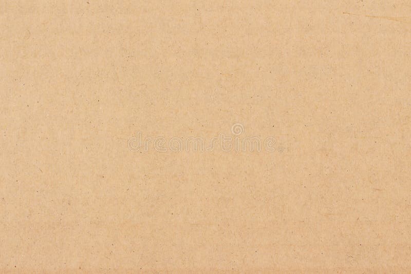 Close Up of Brown Craft Paper Texture for Background Stock Image