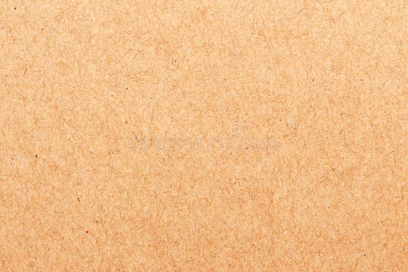 Close Up of Brown Craft Paper Texture for Background Stock Photo
