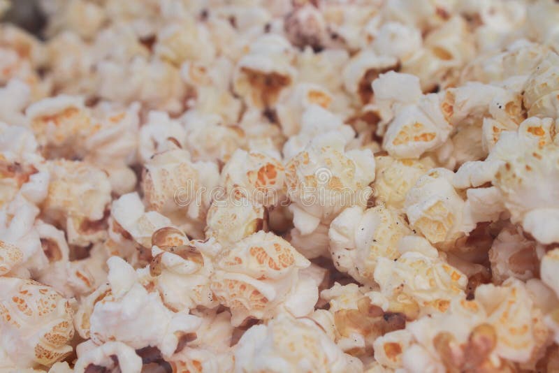 Close up of butter popcorn stock image. Image of popcorn 220824055