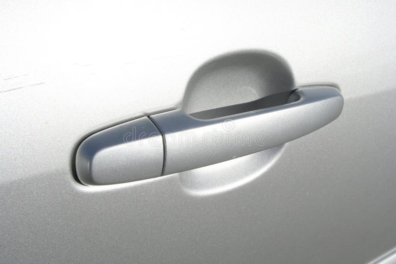 Close Up of Car Door Handle Stock Photo Image of colour, abstract