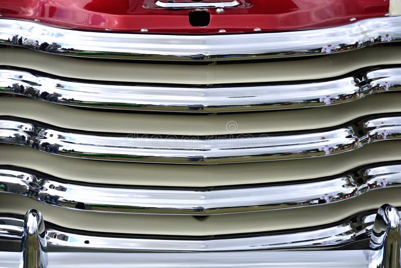 Close Up of Car Radiator Grill Stock Photo Image of closeup, vintage