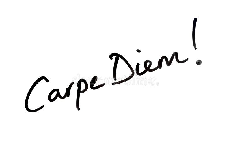 Carpe Diem Stock Illustrations – 573 Carpe Diem Stock Illustrations,  Vectors & Clipart - Dreamstime